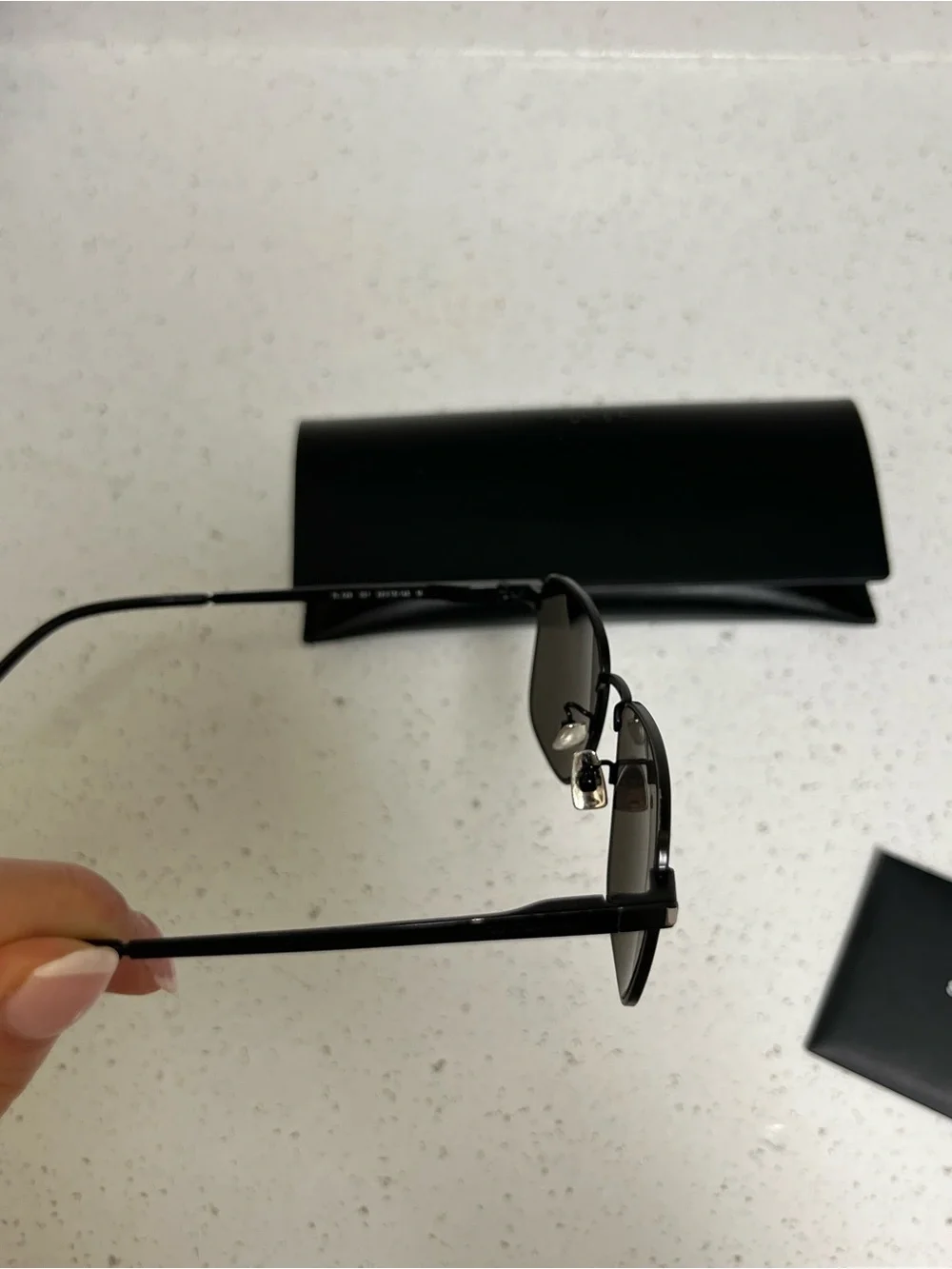 Saint Laurent YSL Black Sunglasses with Dark Smoke Lenses